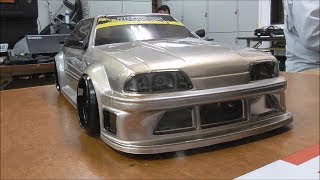 Uさん　２WD　ドリフト ニューボディ　 Ford Mustang Fox ＆　走行動画 ＲＷＤ　ＤＲＩＦＴ　ＲＣ