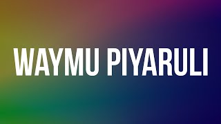 Tausug Song Lyrics : Waymu Piyaruli - Adzman