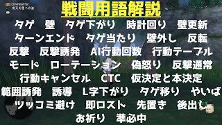 ドラクエ10　戦闘用語解説【ゆっくり実況】