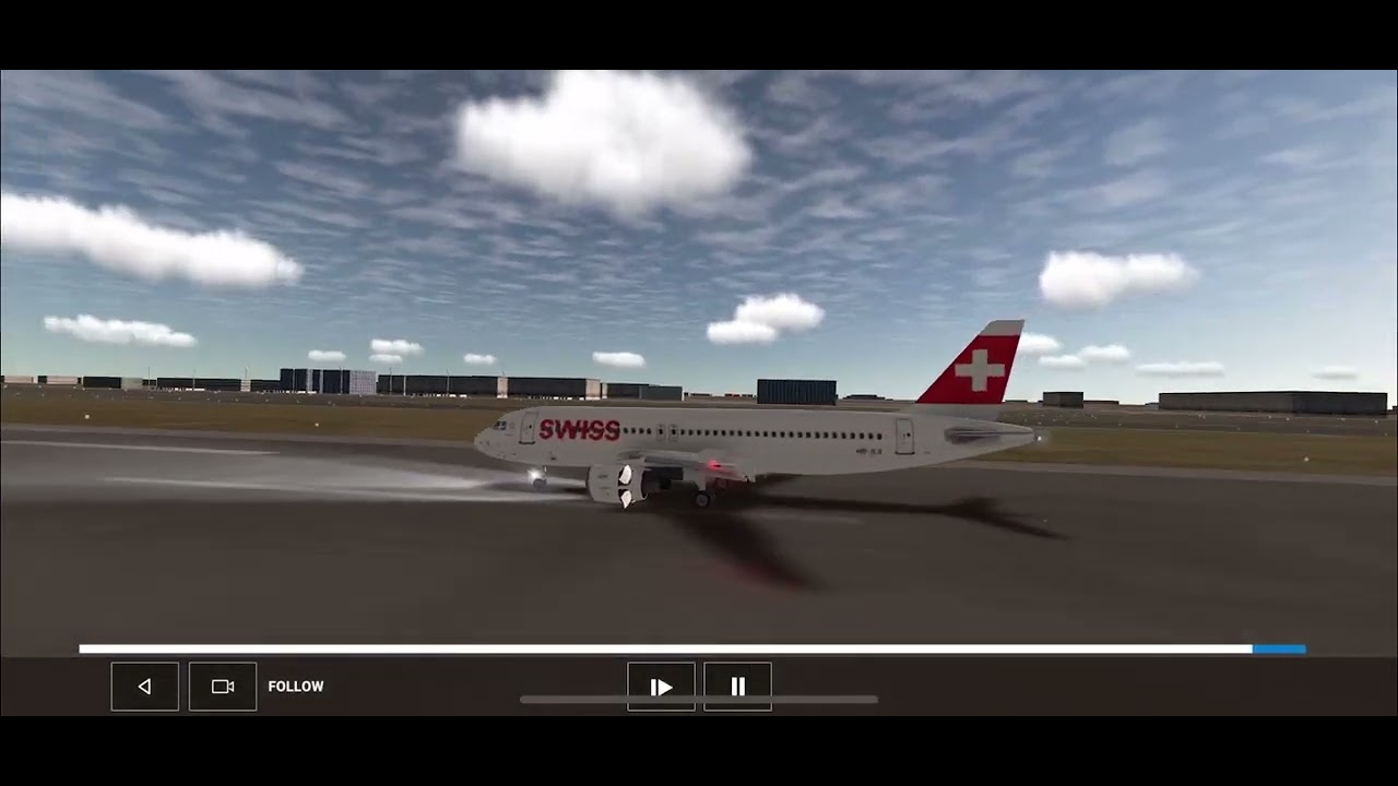 #swiss001landing SWISS A320 Butter -76FPM - YouTube