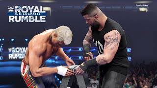 Royal Rumble 2025 - Cody Rhodes Vs Kevin Owens For The WWE Title I Ladder Match I WWE 2K24