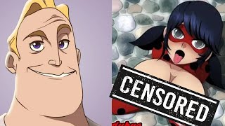 Mr Incredible becoming uncanny (LadyBug Full) animation #11