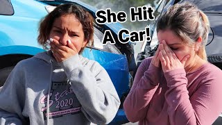 She Hit a Car | First Accident