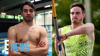 Anthony Ammirati and Jules Bouyer REACT After Going Viral for NSFW Reasons | 2024 Olympics| E! News