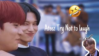 Ateez Try not to laugh challenge