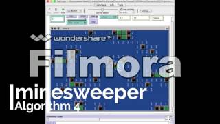 Minesweeper Solver Algorithm in action