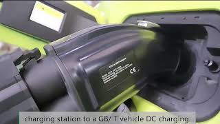 EV ccs2 to gbt DC Charging adapter