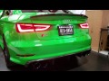 AWE Tuning Switch path exhaust on stage 3 Audi S3 Remote Function