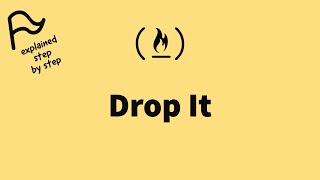 [STEP BY STEP] FreeCodeCamp - Drop it