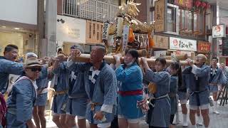 川崎　稲毛神社　山王祭　町内御輿連合渡御　2024/08/3  b1