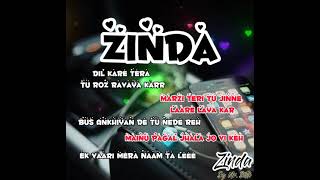 Zinda | lyrics Video | Artist: Happy Raikoti
