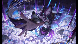 Spirit bloosom Irelia splash painting process