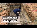 Bina rumah part-2 Proses penandaan dan kerja-kerja mengorek lubang untuk footing/tapak gajah.