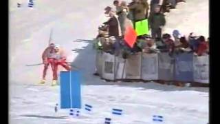 1993 WSC Falun 25 km M Pursuit DAEHLIE SMIRNOV FAUNER