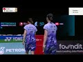 yuki fukushima mayu matsumoto vs li yi jing luo xu min malaysia open 2025 semi final