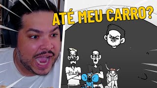 JONNYZUL REAGINDO O VITU TAVA NO COLO DE QUEM? 7 CARA NUM CARRO E UMA BLITZ ANIMAÇÃO REI ALEX