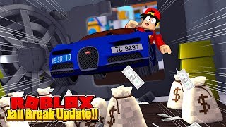 Roblox Jail Break Update Robbing The Bank With New Suv - how to glitch out of jailbreak in jail roblox