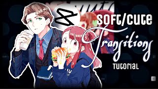 Tutorial Capcut | soft/cute transitions✨