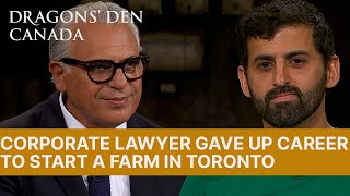 Corporate Lawyer Gave Up His Career To Start A Farm In Toronto | Dragons' Den Canada