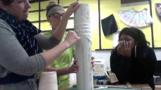 Shibori Demo - Arashi - Pole Wrap