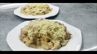 Готовим жульен с грибами и курицей, вкуснотище