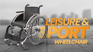 Kursi Roda Sport GEA FS723L Leisure \u0026 Sport Wheelchair