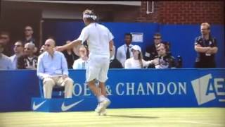 David Nalbandian disqualified from final at Queen's Club - 2012