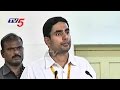 Nara Lokesh Announces his Family Properties | Telugu News | TV5 News