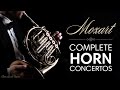 mozart complete horn concertos