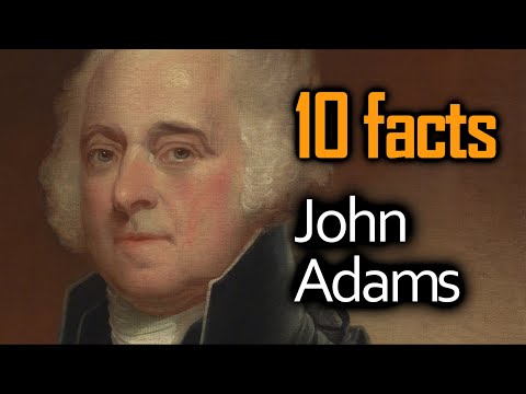 What was John Adams sick with?