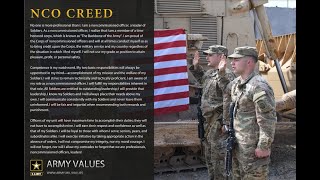 The NCO Creed