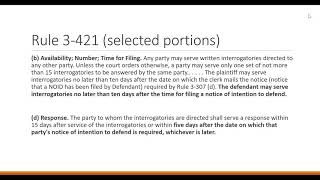 Building a Case Discovery- Evidence Gathering in District Court Collections