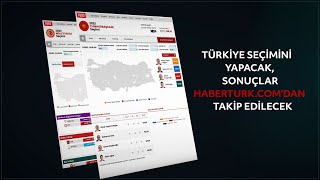 Türkiye'nin seçiminde, sonuçlar anbean Haberturk.com'da