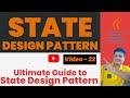 State Design Pattern Tutorial with Java Code Example for Beginners
