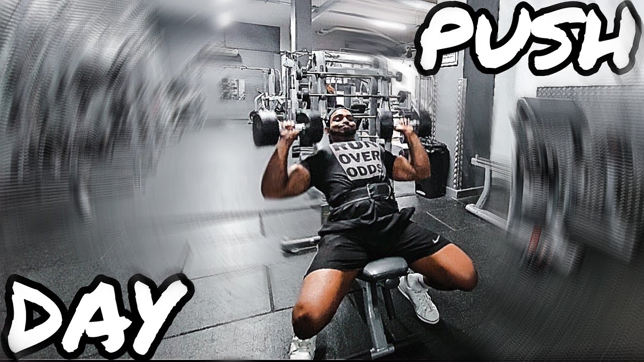 Push Workout Vlog Youtube