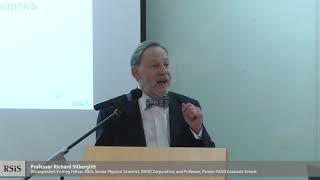 RSIS Distinguished Public Lecture by Professor Richard Silberglitt 10 Apr 2018