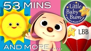 Mr Sun, Mr Golden Sun | Plus Lots More Nursery Rhymes | 53 Minutes Compilation from LittleBabyBum!