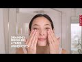 how to apply double serum eye clarins