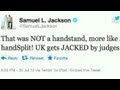 Samuel L. Jackson tweets about the Olympic games in London
