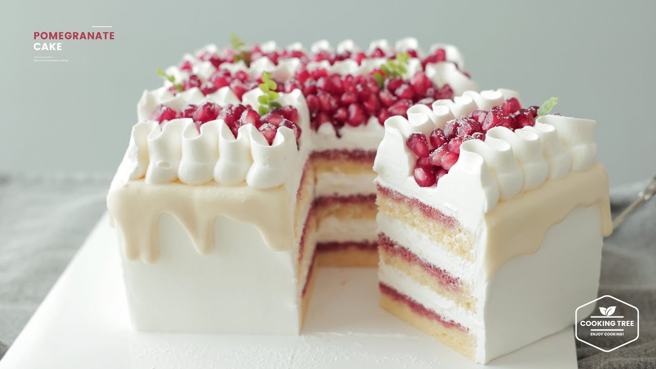 Pomegranate Cake Recipe Cooking Tree