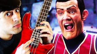 We Are Number One but it's on bass guitar