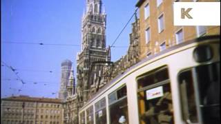 1960s Munich Germany, 16mm Colour Footage