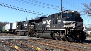 Freight Action on the Lehigh Line in South Plainfield, NJ