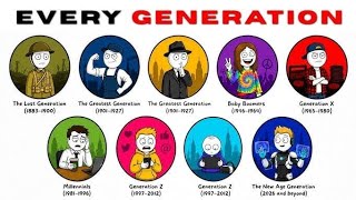 Every Generation & Their Struggles Explained 💭🔥 | #GenerationGap #GenZ #Millennials #BabyBoomers