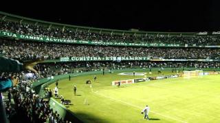 COXA VÍDEOS HD - Torcida Coxa-Branca Cantando o Hino do Coritiba - Coritiba 5 x 1 América/RN