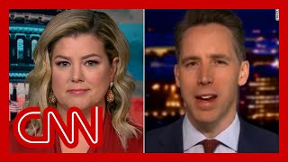 Keilar: Hawley said this on national television with a straight face