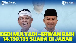 BREAKING! Dedi Mulyadi-Erwan Setiawan Gubernur \u0026 Wagub Jabar, Raih Suara Terbanyak di Pilgub Jabar