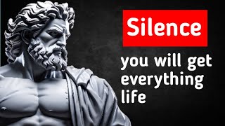 UNLOCKING The Stoic Mysterious BENEFITS Of SILENCE introduction| Stoicism|