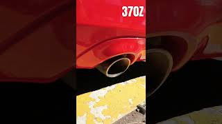 370Z Cold Start Stock vs DNA Motoring Catback Exhaust System