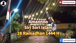 Suasana Malam Siri Sori Islam 28 Ramadhan 1444 Hijriah